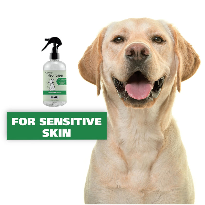 Wahl USA Scent Free Pet Odor Neutralizer Spray for Dogs Skin and Coat Perfect for Between Baths – 8 oz – Model 820012 - BeesActive Australia