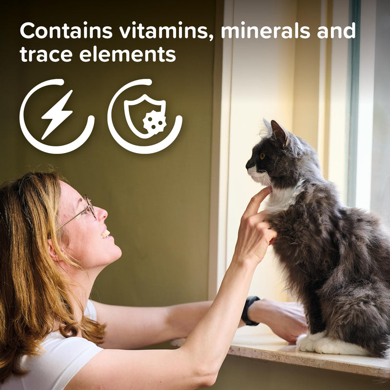 Beaphar - Top 10 Multi-Vitamin Tablets for Cats - Daily Essential Supplement – With Vitamins A, B, D, E and Minerals, Supports a Healthy Immune System, Skin & Coat, Strong Bones & Teeth – 180 Tablets