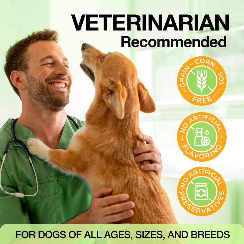 Glucosamine for Dogs – Hip and Joint Supplement Chews for Small, Medium & Large Dogs – Joint Pain & Mobility Support – Soft Chews for Pain and Inflammation Relief, 45 Chews