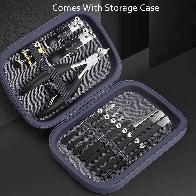 Ingrown Toenail Clipper for Men Women Nail Clipper for Senior Thick Toenail Clippers for Ingrown Nails Removal Set Nail Cutter Pedicure Knife Toe Nails Clipper Kit Classic A-7 - BeesActive Australia