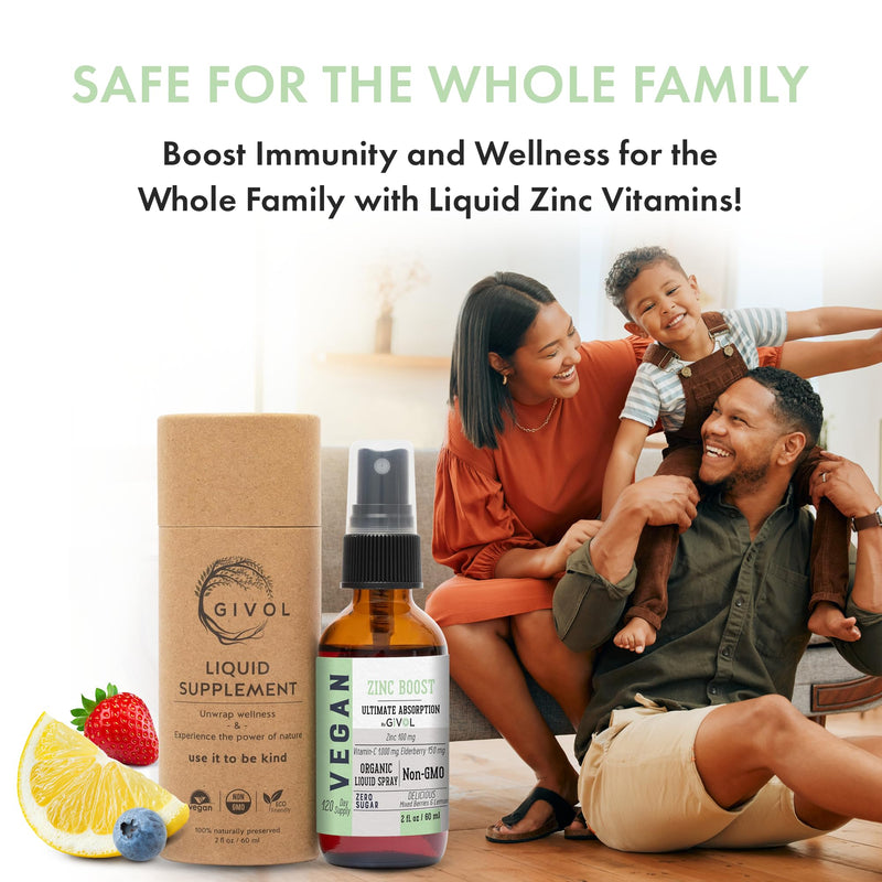 Organic ZINC Boost Mist 100 g (Extra Strength) - Sugar Free with Vit C and Elderberry Extract - Vegan Liquid Spray for Kids and Adults - Easy Absorption - Non-GMO - (60 ml) 60 Days Supply a) Zinc Boost - BeesActive Australia