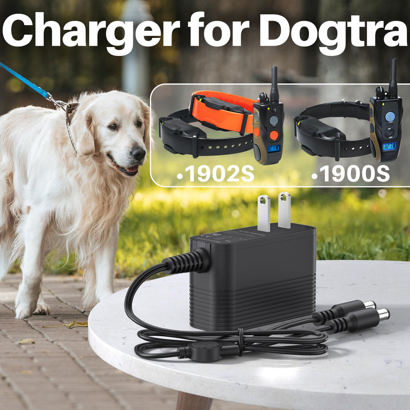 10V AC Adapter for Dogtra Charger for Dogtra ARC 1900S 1902S 2300NCP 2500B 3500NCP 3502NCP HK-AJ-100A150-US Remote E Collar for Dogs Training Replacement Power Supply with Extra Long Cord - BeesActive Australia