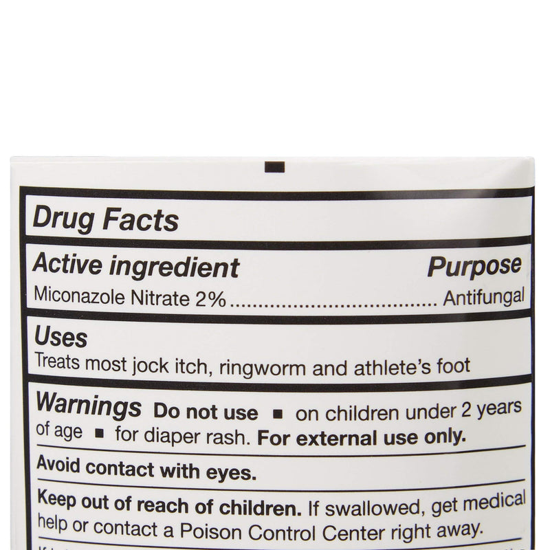 McKesson Antifungal Cream, 2% Miconazole Nitrate - Relieves Itching, Burning, Cracking from Jock Itch, Ringworm and Athlete Foot - 4 oz., 3 Count 4 Ounce (Pack of 3) - BeesActive Australia