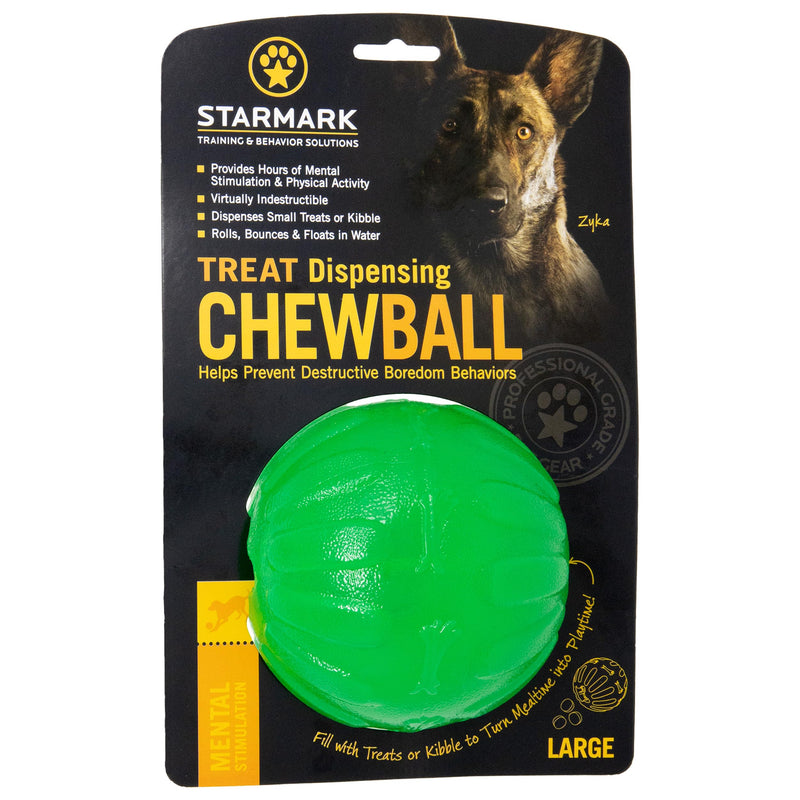 Treat Dispensing Chew Ball, Large - BeesActive Australia
