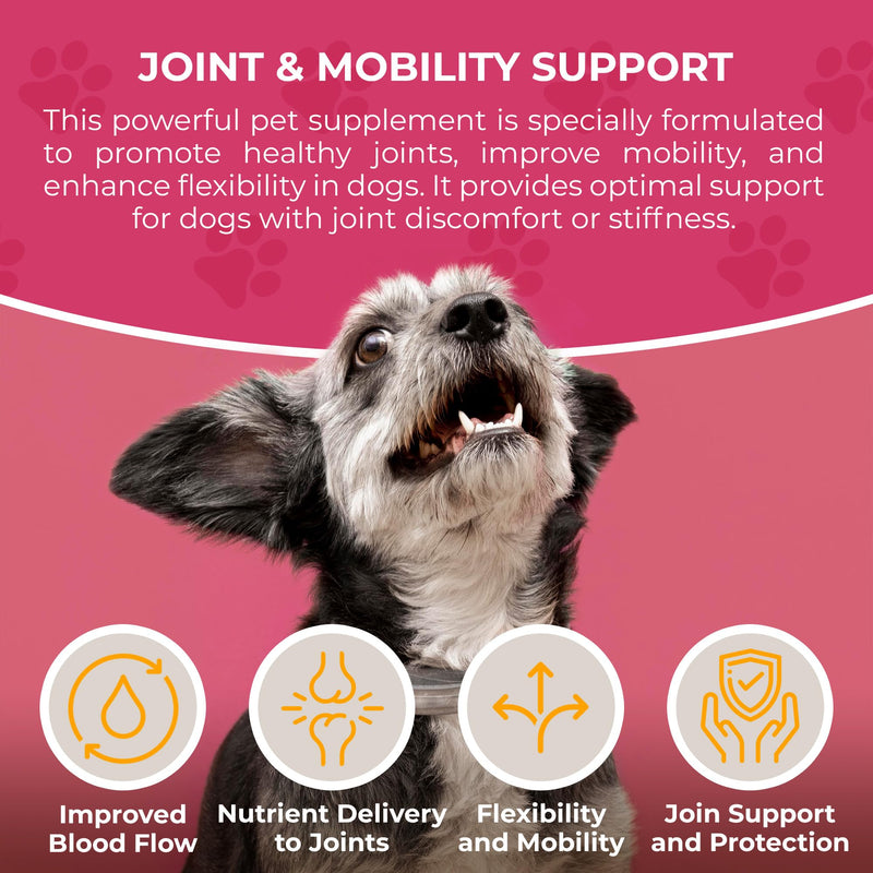 Doggie Condiments Joint & Mobility Support by Kea Pets - Natural Dog Supplement for Healthy Joints, Mobility, and Flexibility in Dogs
