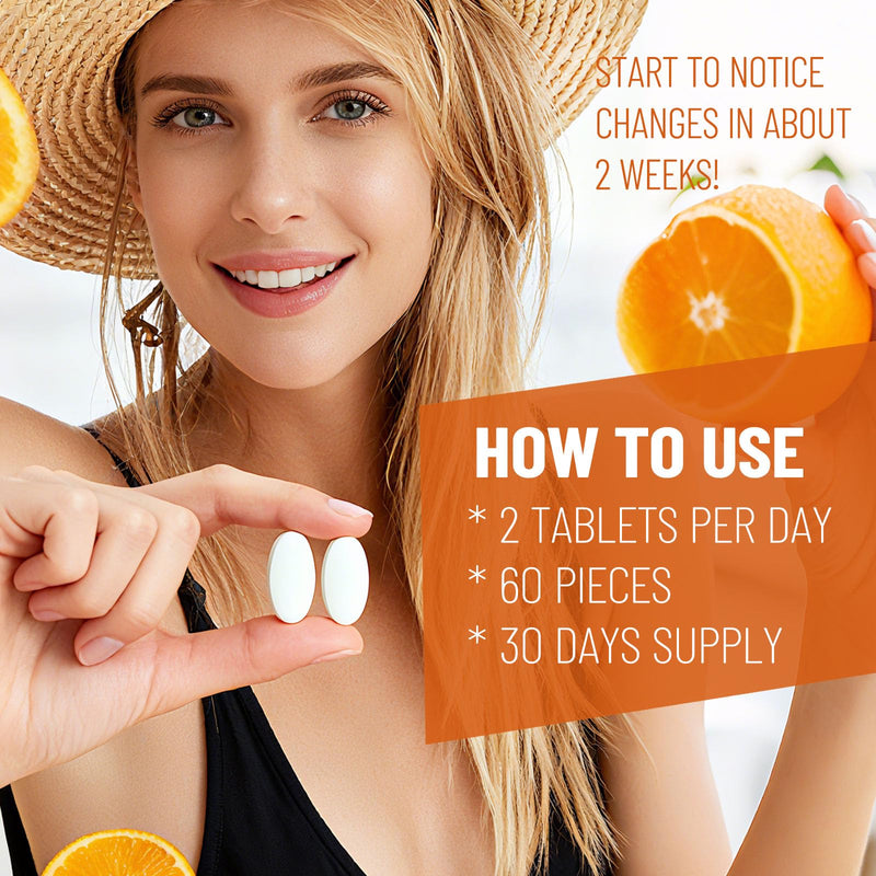 Liposomal Vitamin C Chewable Tablets, 60 Ct | 1000mg, High-Absorption, Fat-Soluble, Immune & Antioxidant, Daily Wellness & On-The-Go