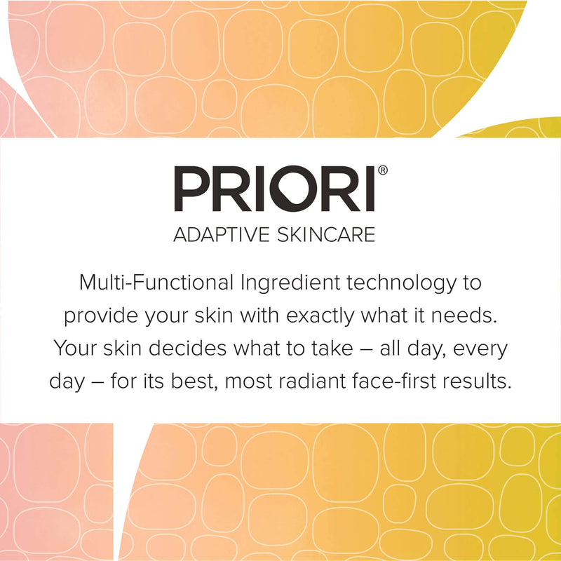 PRIORI Skincare Gel Perfector Face Treatment for Acne, Blemishes, Oily Skin, Blackheads, Shine, Wrinkles Oil Control Salicylic, Lactic Acid, Vitamins A, C, E Fragrance Free 1 fl oz