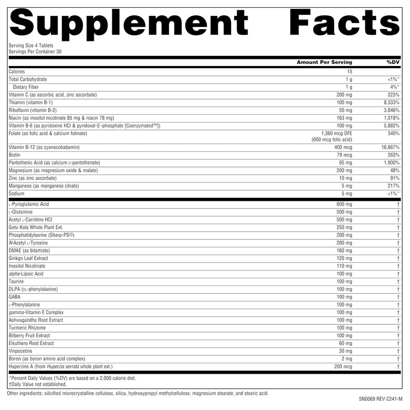 Source Naturals Higher Mind, with Phosphatidylserine - 120 Tablets 120 Count (Pack of 1)