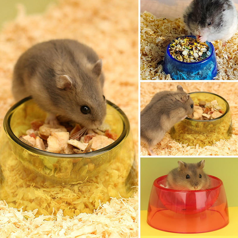 Hamster Food Bowl,Small Animals Food Water Bowl,Water Feeder Container, Hamster Bowls Dwarf Hamster Food Bowl,Hamster Feeding Bowl for Dwarf Hamsters,Mice,Small Animals 3pcs - BeesActive Australia