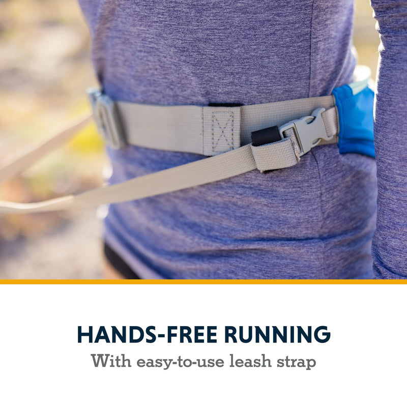 Ruffwear, Trail Runner Belt, Hands Free Adjustable with Pocket, Blue Pool, Small/Medium - BeesActive Australia