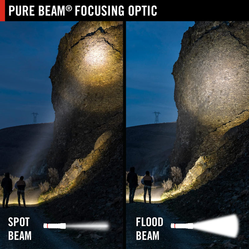 COAST® FL75R Rechargeable 530 Lumen Dual Color TWIST FOCUS™ LED Headlamp, Black - BeesActive Australia