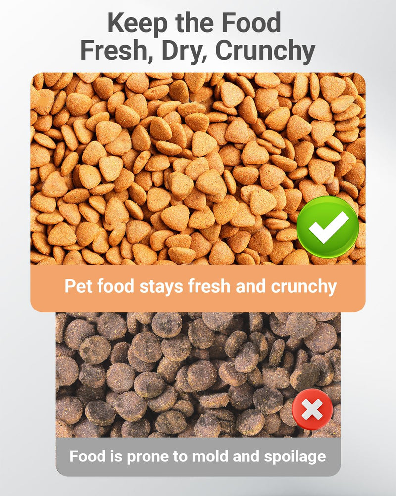 Pet Food Desiccant Bag Compatible with PETLIBRO/PETKIT Automatic Cat Feeder, Desiccant Bag Replacement for Pet Food Storage Container/Dog Treat Container/Timed Cat Feeder, Keep Pet Food Fresh- 16 Pack - BeesActive Australia