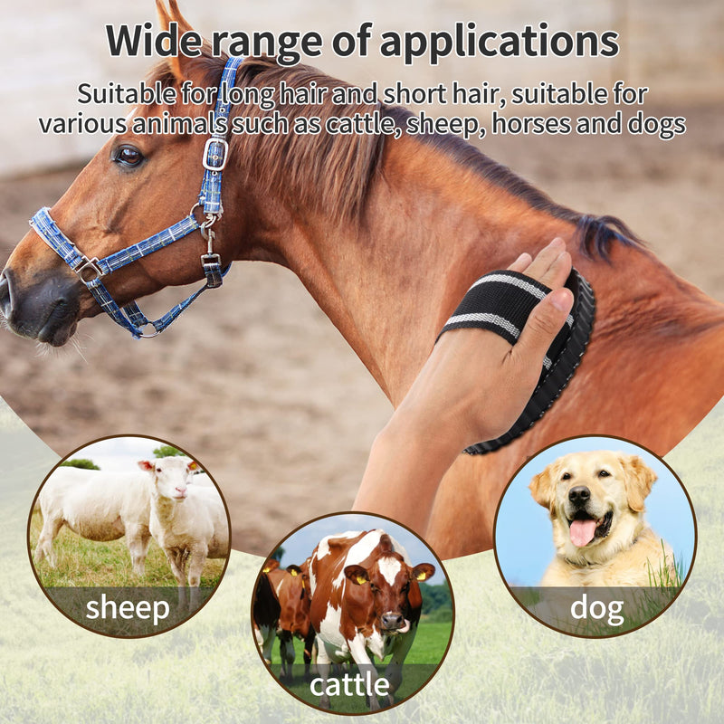 Curry Comb for Horses - Metal Horse Brushes for Grooming Dog Bath Brush Shedding Pets - BeesActive Australia