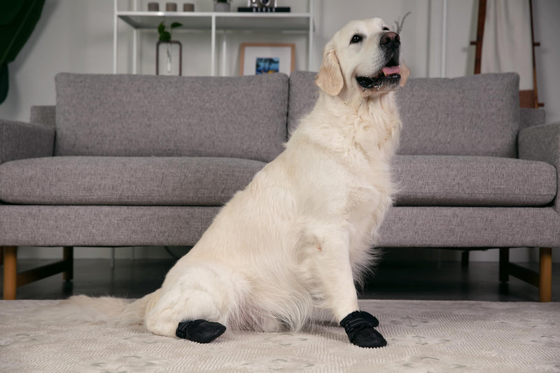 Premium Dog Shoes for Hiking, Snow, and Rain - Protective Dog Boots and Booties for Large and Medium Size Dogs - Durable Outdoor Dog Shoes (Size 4 (2-2.25" paw Width) Small/Medium) SIZE 4 (2-2.25" paw width) SMALL/MEDIUM - BeesActive Australia