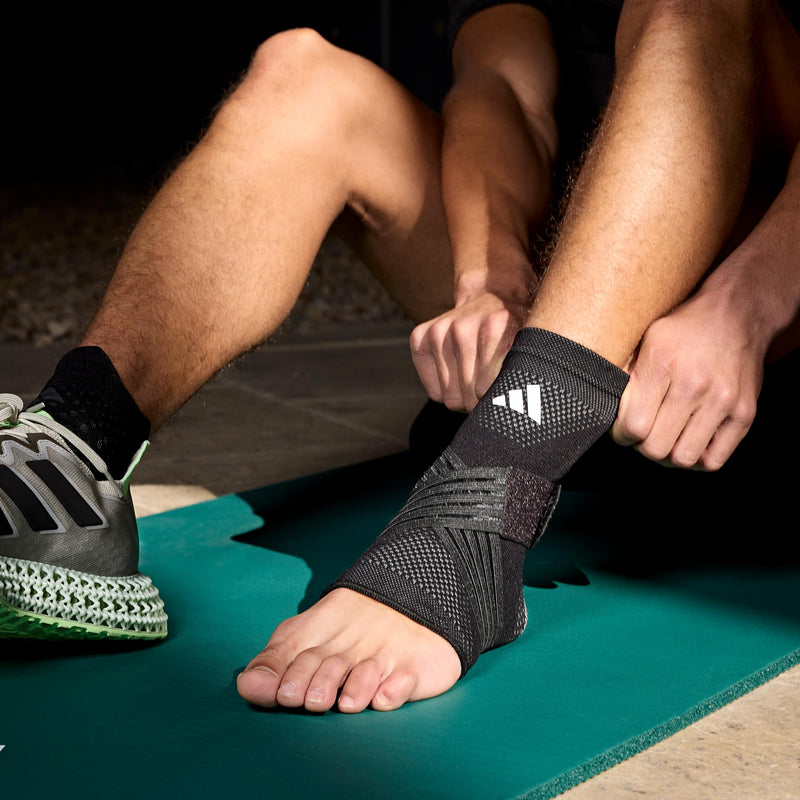 adidas Aeroready Ergonomic Compression Sleeve for Ankle, Elbow or Knee Ankle Support X Large - BeesActive Australia