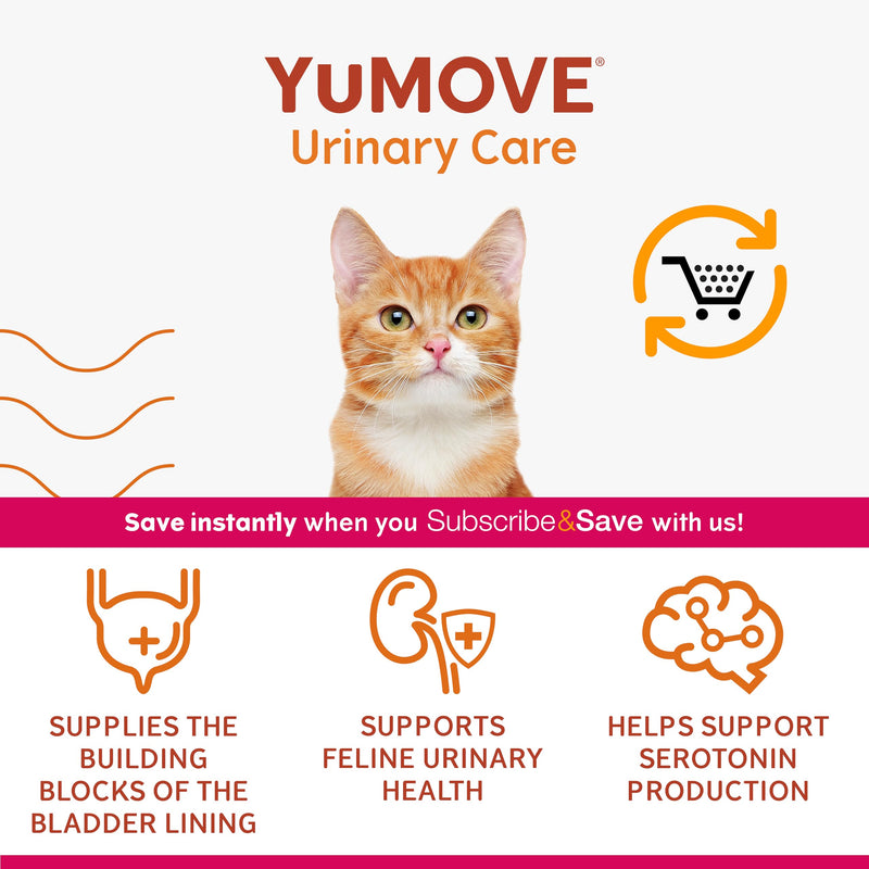 YuMOVE Urinary Care Supplements for Adult Cats, Urinary and Bladder Support with Natural Ingredients, 30 Sprinkle Capsules 30 capsules
