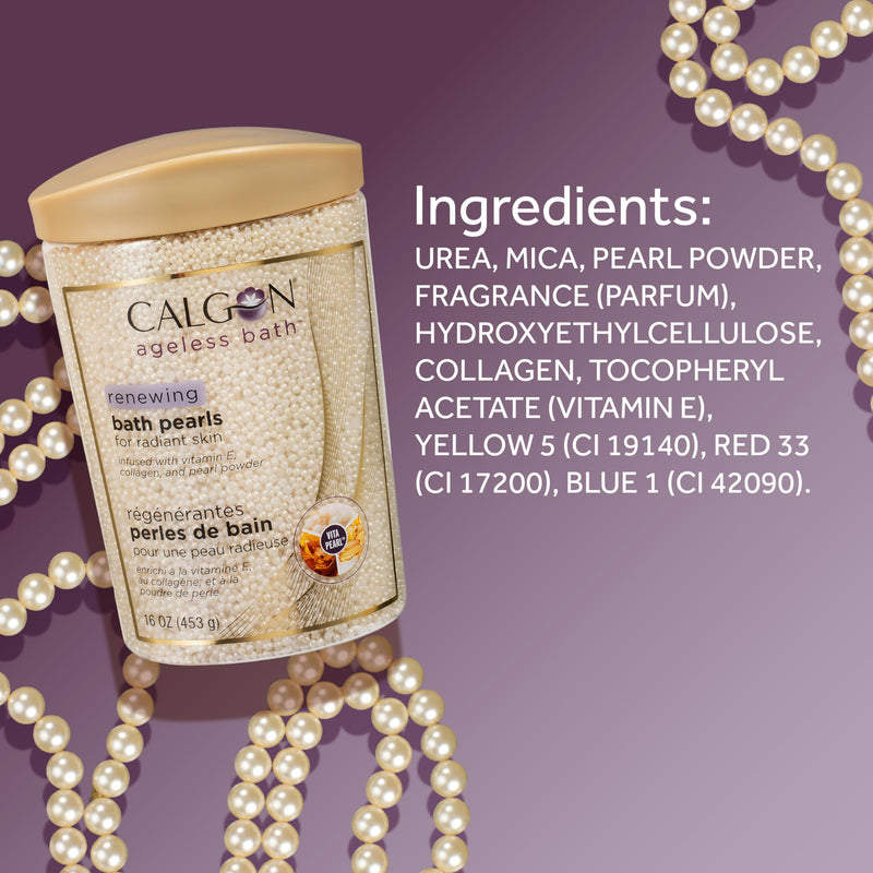 Calgon Ageless Bath Series Renewing Pearls, 16 oz. - BeesActive Australia
