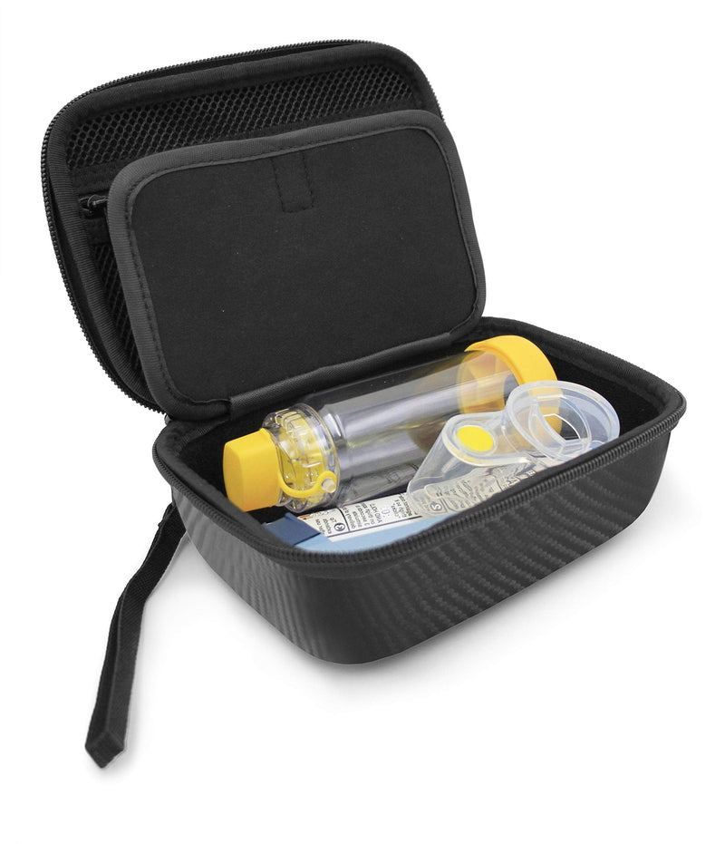 CASEMATIX Travel Case Compatible with Asthma Inhaler, Spacer and More - Includes Case Only - BeesActive Australia