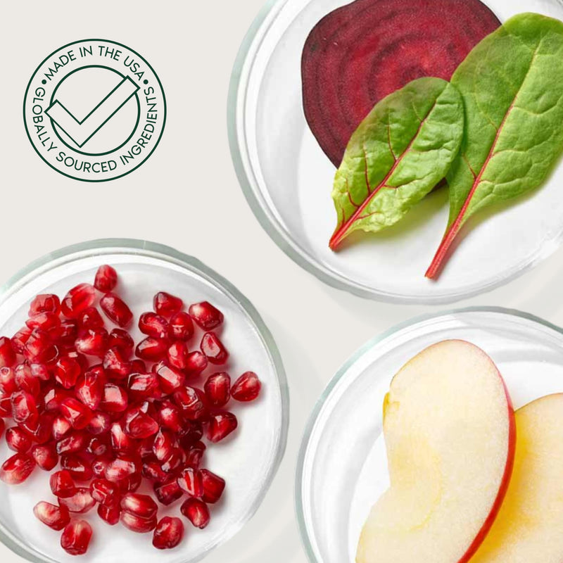 Primal Harvest ACV Gummies, 60 Sugar Free Apple Cider Gummies Beetroot and Pomegranate to Support Immunity, Digestion and Detox 750 MG 1