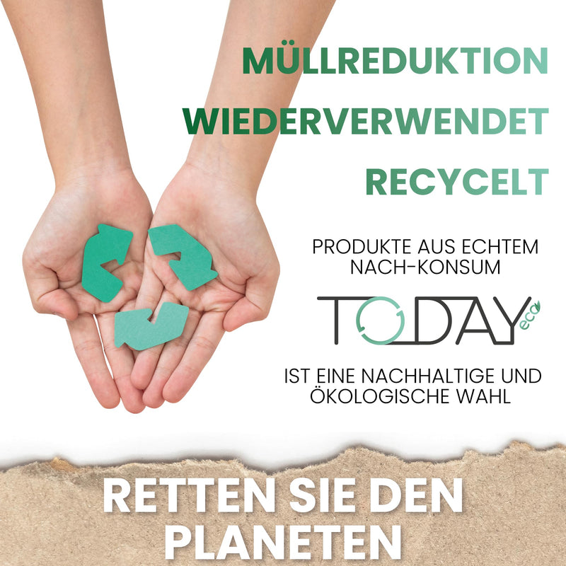 Today - Lint roller 4 rolls with 1 dispenser + lid, 95% recycled material - 24 layers of lint roller animal hair Easy-Peel. Suitable for hair, dust and clothing 4 Rotoli + Manico + Coperchio - BeesActive Australia