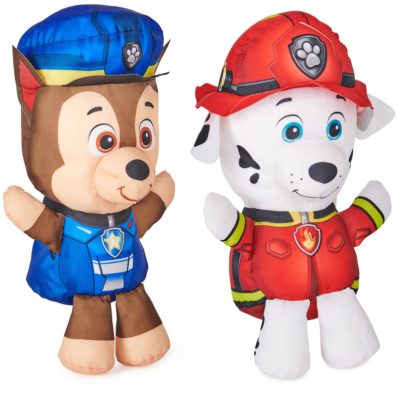SwimWays Nickelodeon Paw Patrol Chase and Marshall Swim Huggable 2-Pack, Floating Paw Patrol Toys for Kids Ages 1+ 2pk Swim Huggable