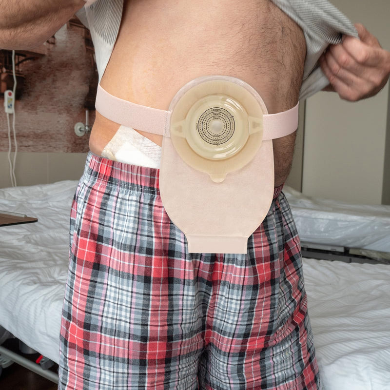 3 Pcs Adjustable Ostomy Belt Attaches Securely to Ostomy Pouch 1.18x40 Inches Preventing Chassis Warping, Colostomy Belt for Post Operative Care After Colostomy Ileostomy Surgery - BeesActive Australia