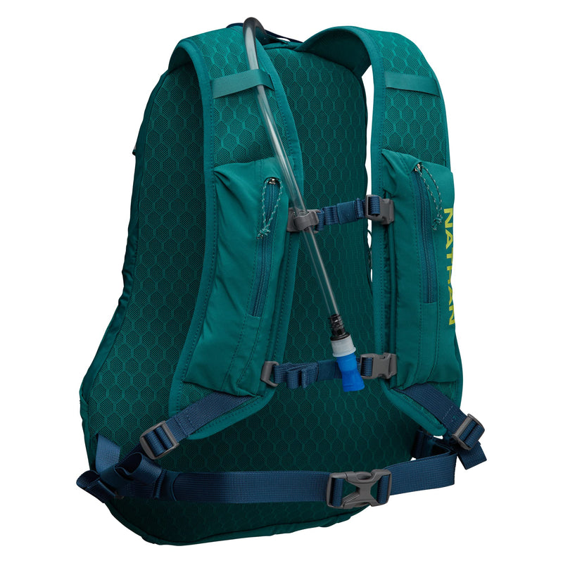 Nathan Crossover Hydration Pack Storm Green/Finish Lime 10L