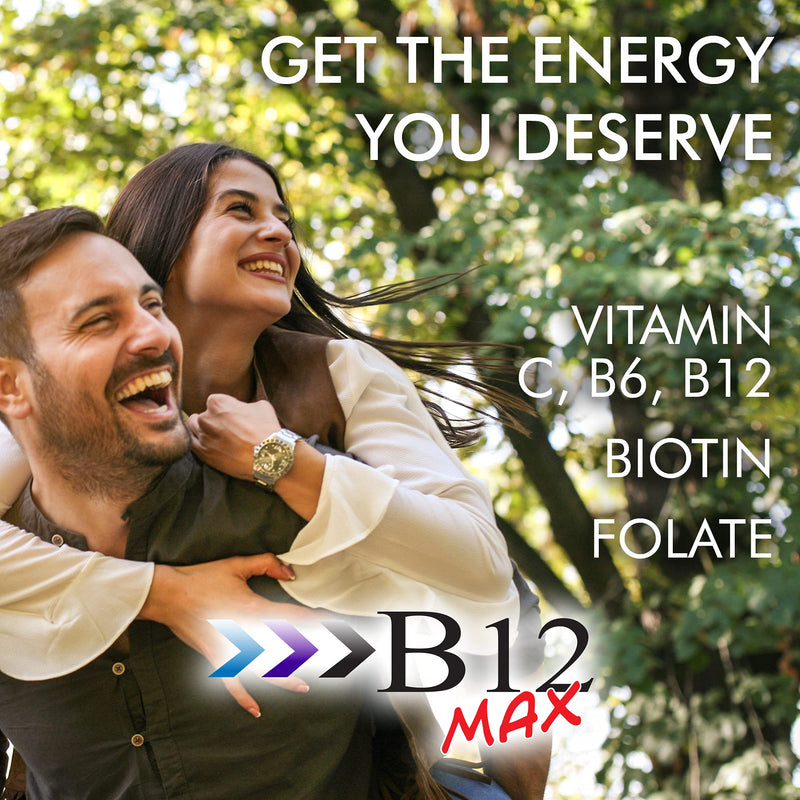 Wellgenix Bio-Available Sublingual B12 B6 Folate Vitamin Formulated for High Absorption - Nutritional Multivitamin Supplement (60 ct) 1 Pack 60 Count (Pack of 1)