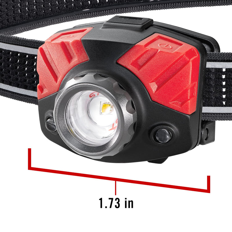 Coast® FL75 700 Lumen Dual Color Twist Focus™ LED Headlamp, Black