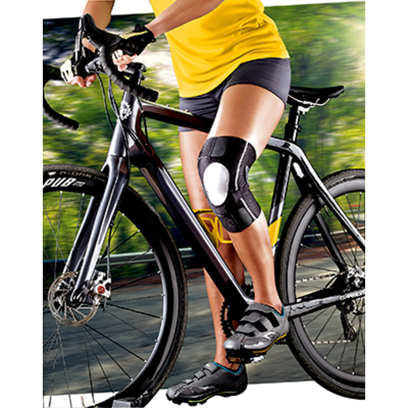 FUTURO Performance Compression Knee Support, Ideal for Everyday Activities, One Size - Black Adjustable
