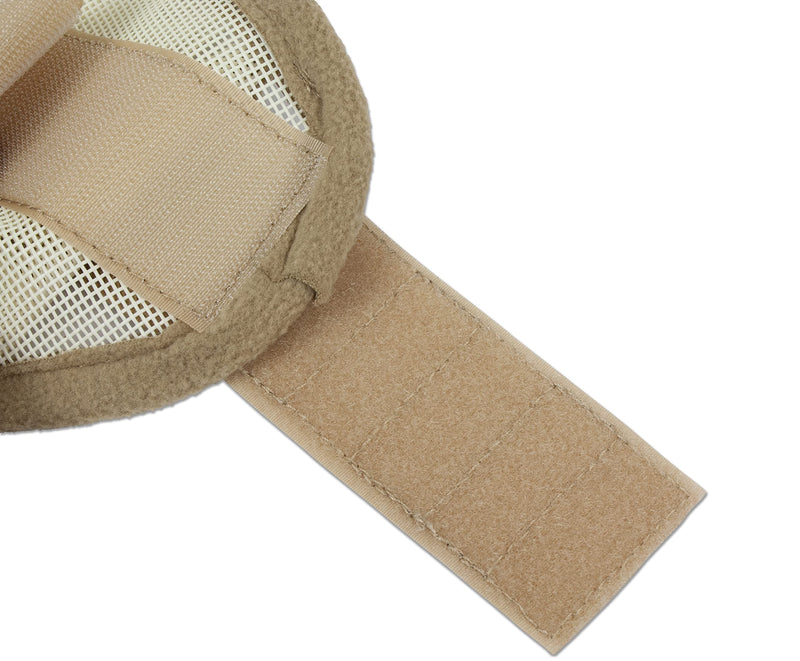 ECP Equine Comfort Products Horse Fly Mask with Ears and Adjustable Strap Beige - BeesActive Australia