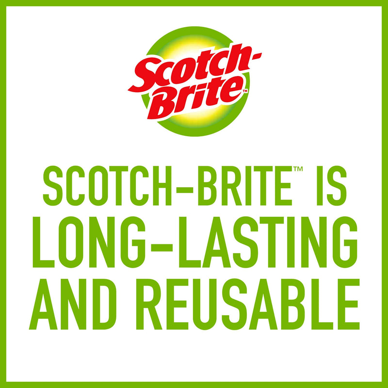 Scotch-Brite Heavy Duty Scour Pads, Great For The Kitchen, Garage and Outdoors, 3 Pads - BeesActive Australia