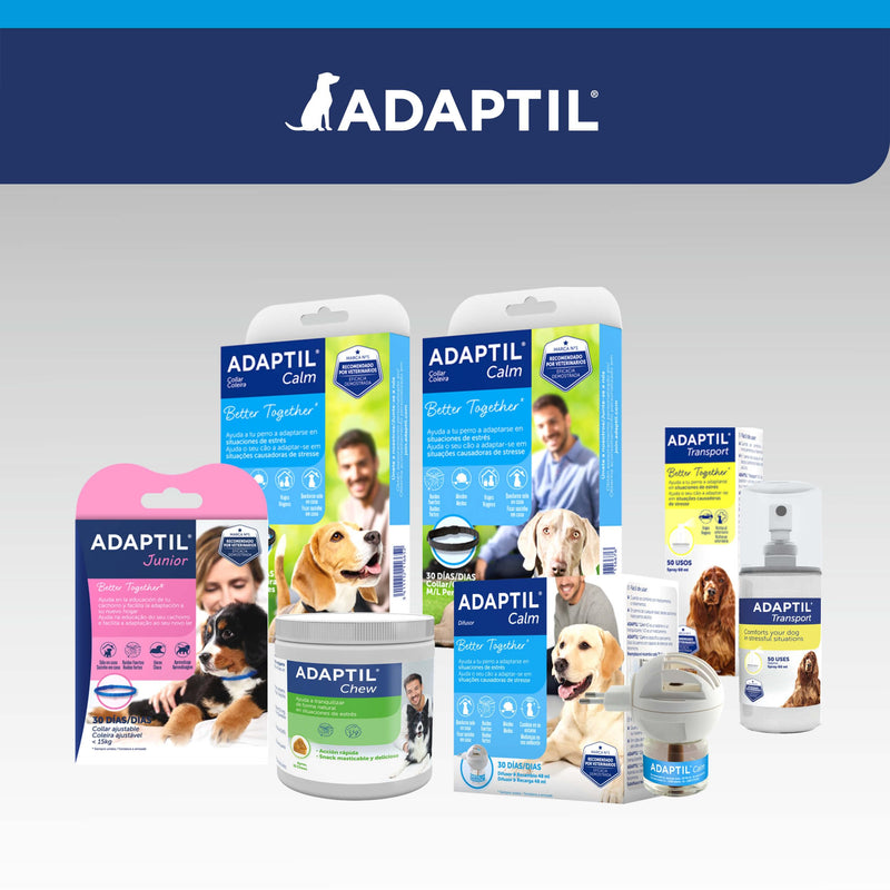 CEVA Adaptil Calm - Anti-Stress For Dogs - Fears, Loud Noises, Learning, Adoption - Collar S For Small Dogs