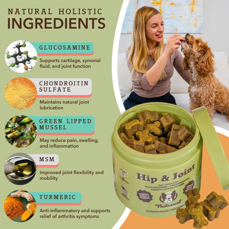 Natural Dog Company Wellness Bundle for Dogs, Skin & Coat Supplements for Dogs, Hip & Joint and Glucosamine for Dogs - PawsPlanet Australia