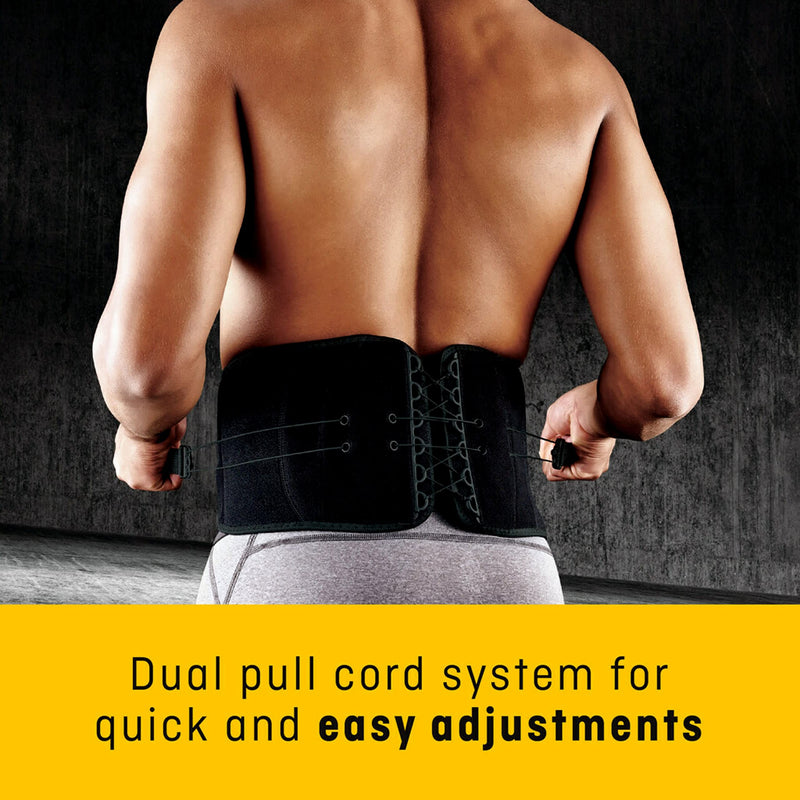 FUTURO Easy Adjustable Back Support, Adjustable 1 Count (Pack of 1) Stabilizing Back Support
