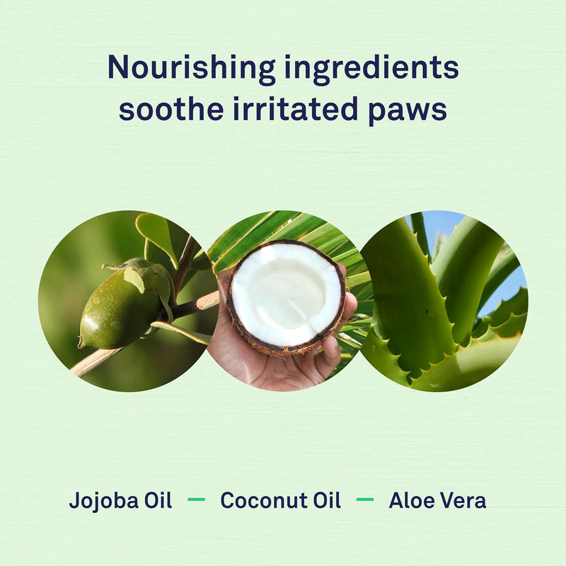 Petpost | Paw Wipes for Dogs - Nourishing, Revitalizing Dog Paw Cleaner with Coconut Oil, Jojoba Oil, and Aloe - Ultra Soft Cotton Pads - Cherry Blossom Scent 70 ct. - BeesActive Australia