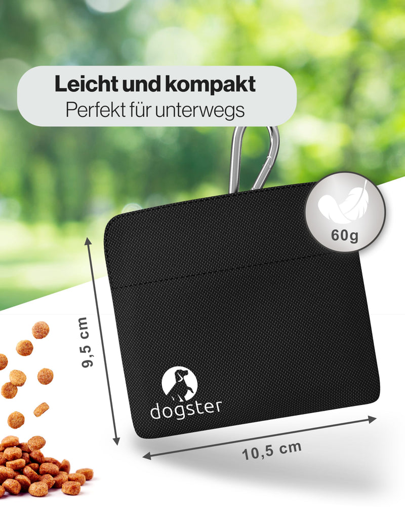 DOGSTER® treat bags for dogs - treats always with you - snack bag - quick access to reward - including carabiner - treat bag DOG01 - BeesActive Australia