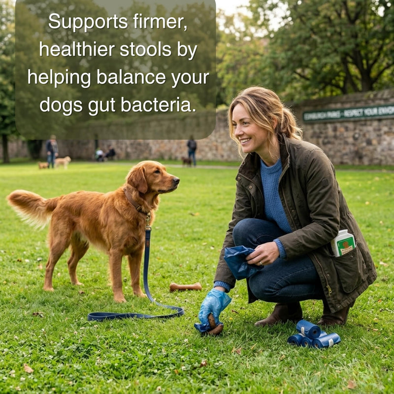 5-Strain Probiotics for Dogs | Digestive Enzymes & Prebiotics for Gut Health & Stool Quality | Sensitive Stomach & Digestive Support | Active Bacteria Complex