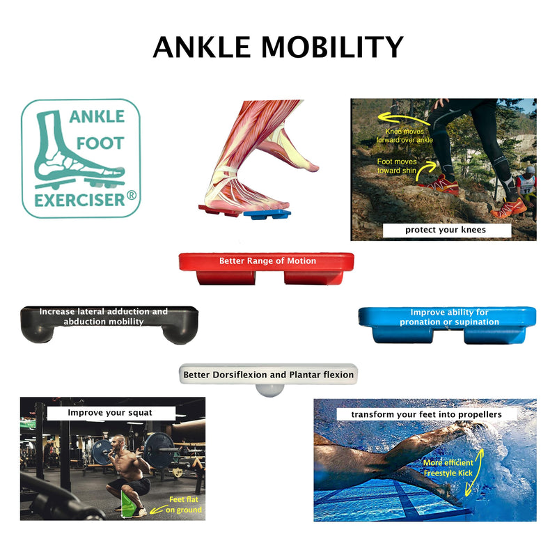 Ankle Foot Exerciser¬Æ Ankle Strengthener for ankle sprain relief, Foot Strengthener for plantar fasciitis; Ankle mobility, Posture corrector, Pilates board for home - BeesActive Australia