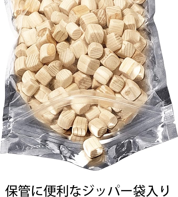 kicoriya Japanese Cypress Cube Block Cypress Chip Potpourri 3.2 oz (90 g) with Sachet Bag -  Australia