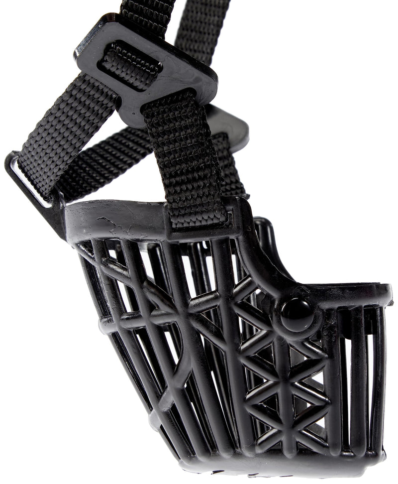 Trixie 17601 muzzle, plastic, XS, black - BeesActive Australia