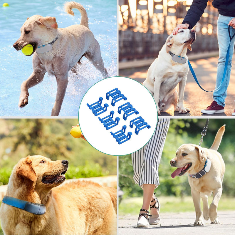 Heblumin GPS Rubber Clips for Dogs for Dog Collar Locator Tracker, Pet Activity Tracker for Dogs and Cats - Pack of 6 - BeesActive Australia