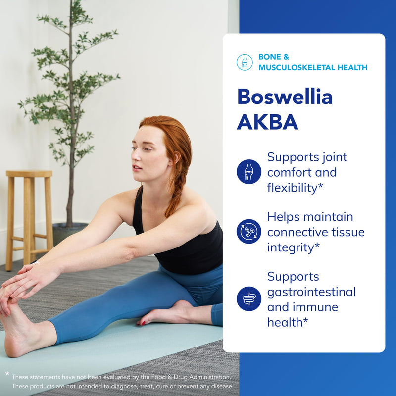 Pure Encapsulations Boswellia AKBA, 120 Capsules | Supplement to Support Joints, Immune System, Gastrointestinal Tract, and Cell Health* 120 Count (Pack of 1)