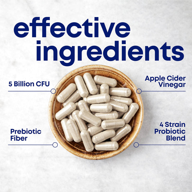 her own Probiotics for Women, 5 Billion CFUs with Prebiotics, Supports Healthy Digestion, 11 Strains, Gluten and Soy Free, Vegan, Non-GMO, 30 Capsules, 30 Servings Unflavored 30 Count (Pack of 1)