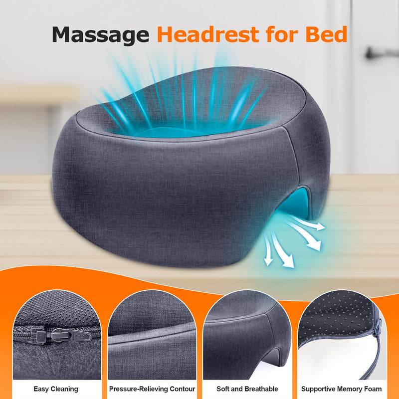 Face Down Pillow Massage Headrest for Bed Prone Down Sleeping,Pillow for Stomach Sleeper,BBL Pillow After Surgery,Face Cradle,Post Eye Surgery Recovery,Beach Tanning