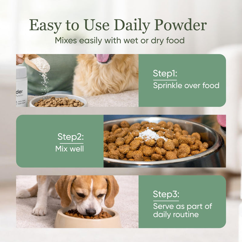 Pawvita Taurine Powder for Dogs, Taurine for Dogs, Supports Heart Health, Vision, Skin & Coat, Boosts Energy & Daily Wellness, Easy to Mix in Food, with Dosing Spoon, 200 Grams/ 7.05 oz 1