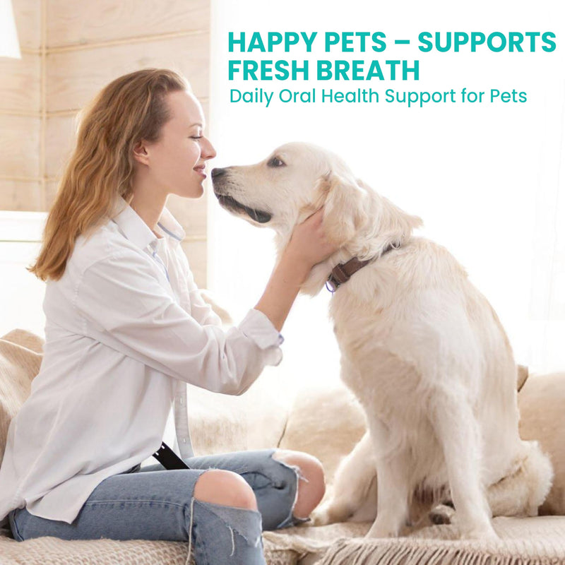 Dog Dental Wipes – 60 Count Natural Pet Dental Finger Wipes for Dogs, Cats – Odorless and Safe Dog and Cat Teeth Cleaning Wipes – Dental Wipes for Dogs Teeth Supports Dental Care, Gum Care - BeesActive Australia