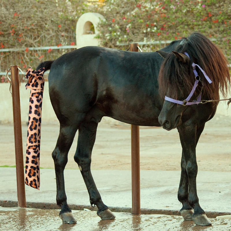 4 Pcs Stretchy Horse Tail Bag Breathable Horse Tail Guard Horse Tail Wrap Mane, 22 Inch Long, 4 Designs, Slip on Easy to Wear and Wrap, Keep Tail Clean and Protected - BeesActive Australia