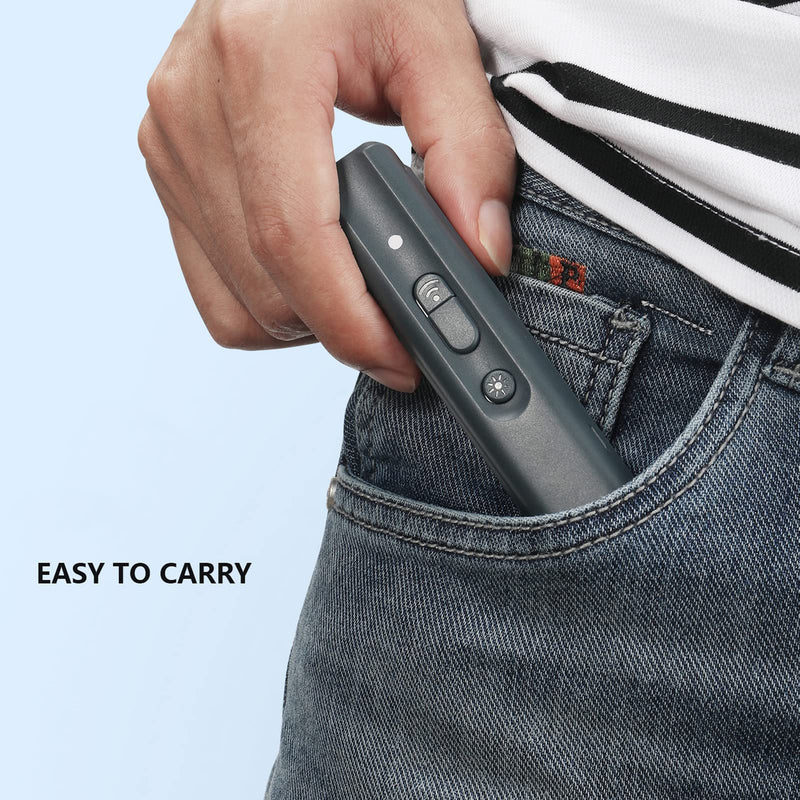 Dog USB Rechargeable Dog Drive Device Portable Dog Trainer Barking Device with LED Indicator Lanyard