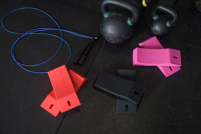 Widest Deadlift Wedge (2 Pack) - Barbell Deadlift Jack Alternative for Weightlifting - Accessories for Platforms, Blocks, and Pads Black (2 Pack)